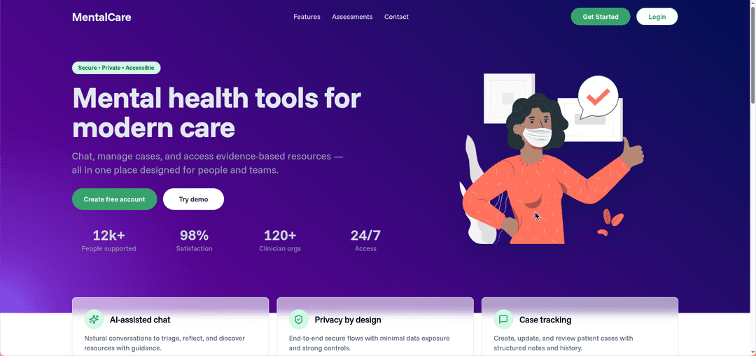 Qwen Mental Health Chatbot System