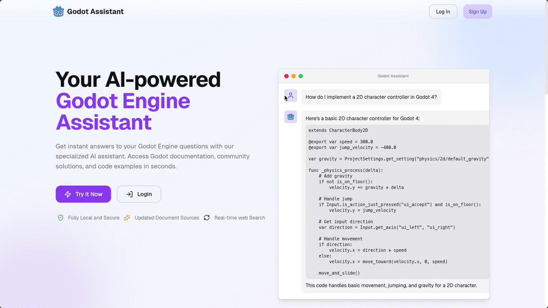 Godot RAG Assistant